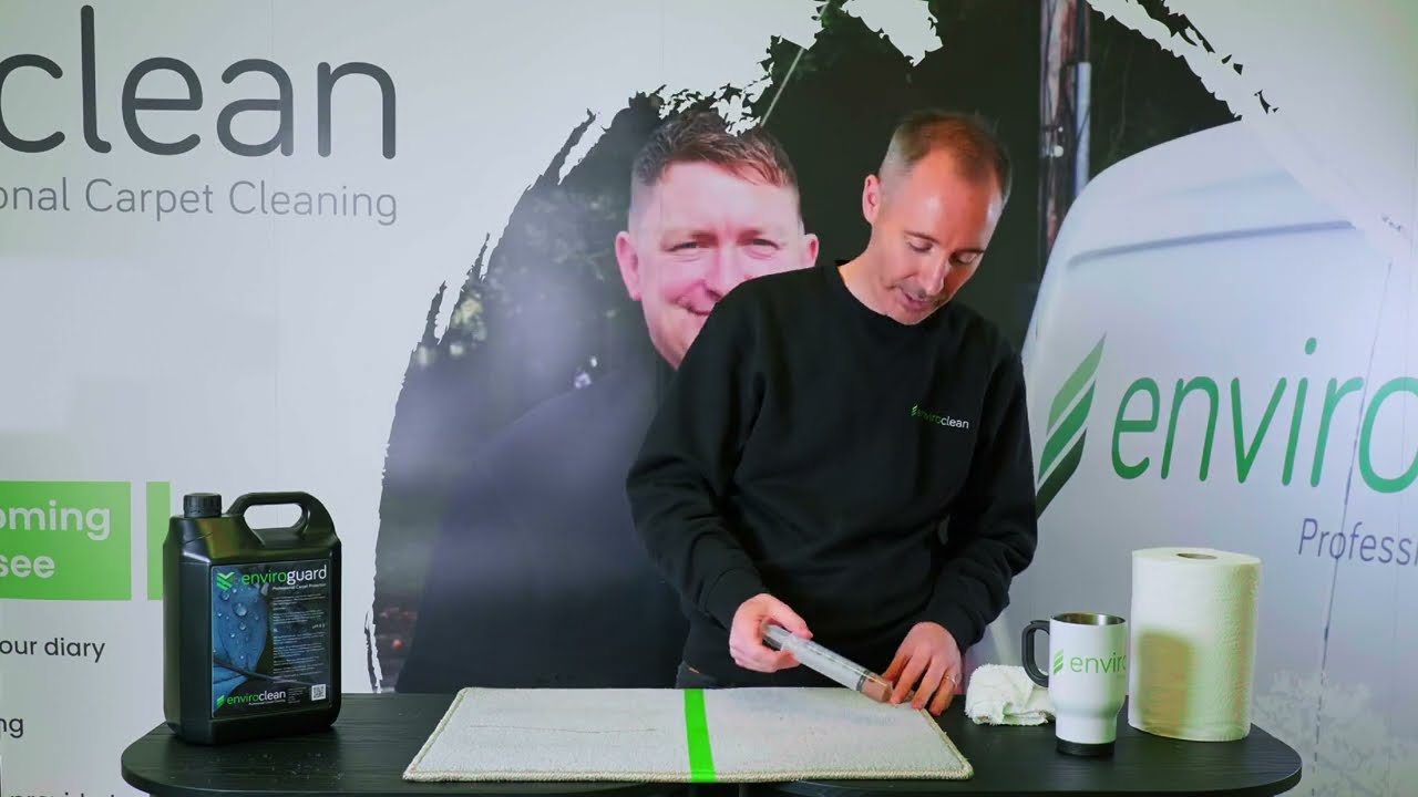 Enviroguard Stain Protection Service for carpets and upholstery