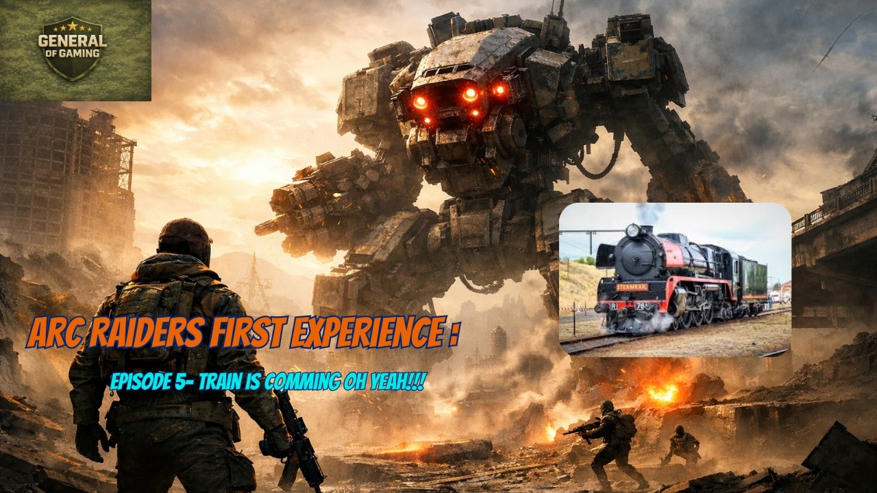 Arc Raiders first experience : Episode 4 Train is comming OH YEAH!!!