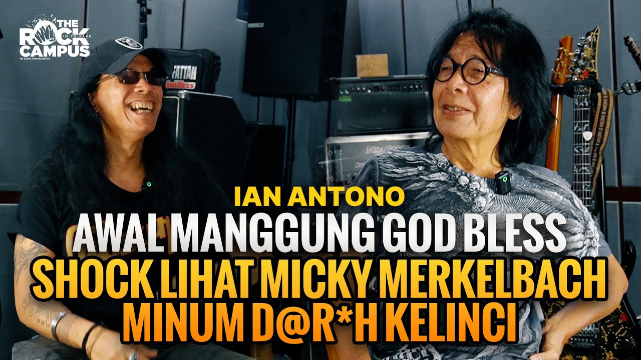 Ian Antono - Apa Beda GOD BLESS dan GONG 2000. #therockcampus