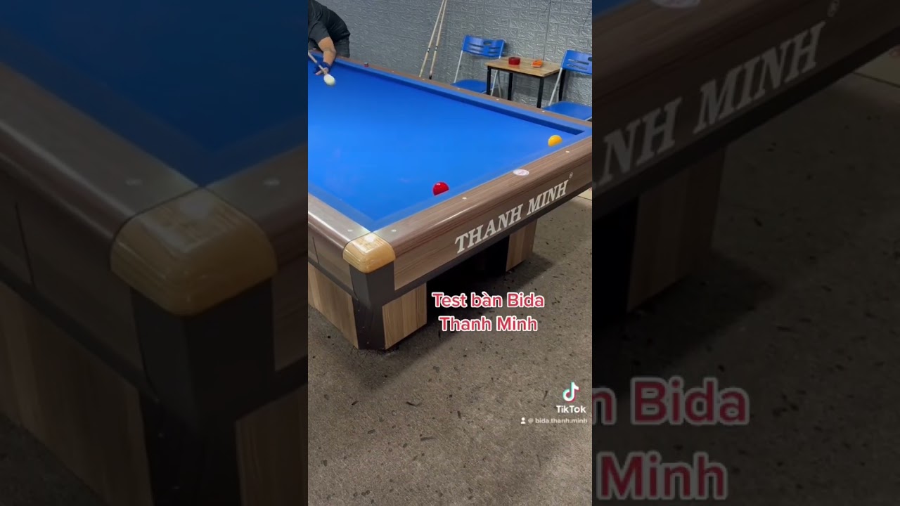 Test b&agrave;n Bida Phăng Thanh Minh sản xuất #bidathanhminh #billiardsthanhminh #billiards #b&agrave;nbida