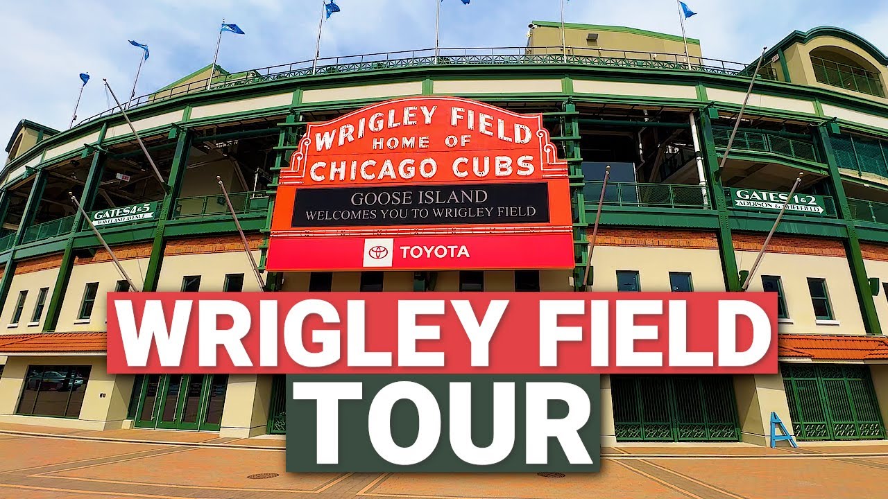 Экскурсия по стадиону Wrigley Field — дому команды Chicago Cubs