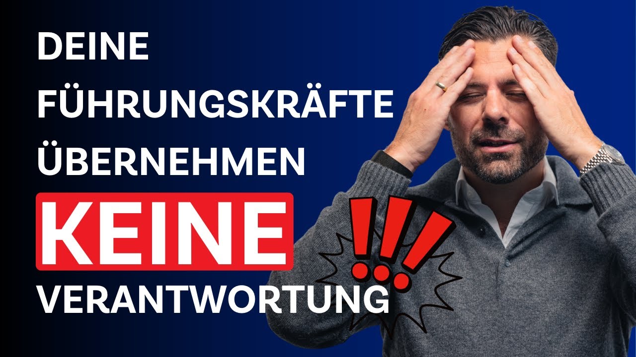 Warum Deine Führungskräfte versagen und was zu tun ist