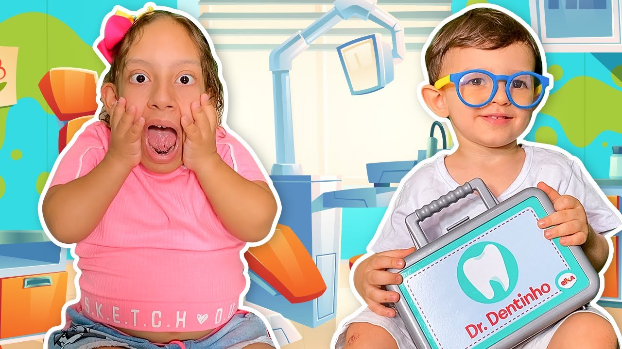 Maria Clara MC Divertida vai ao dentista | Going To The Dentist Kids Songs