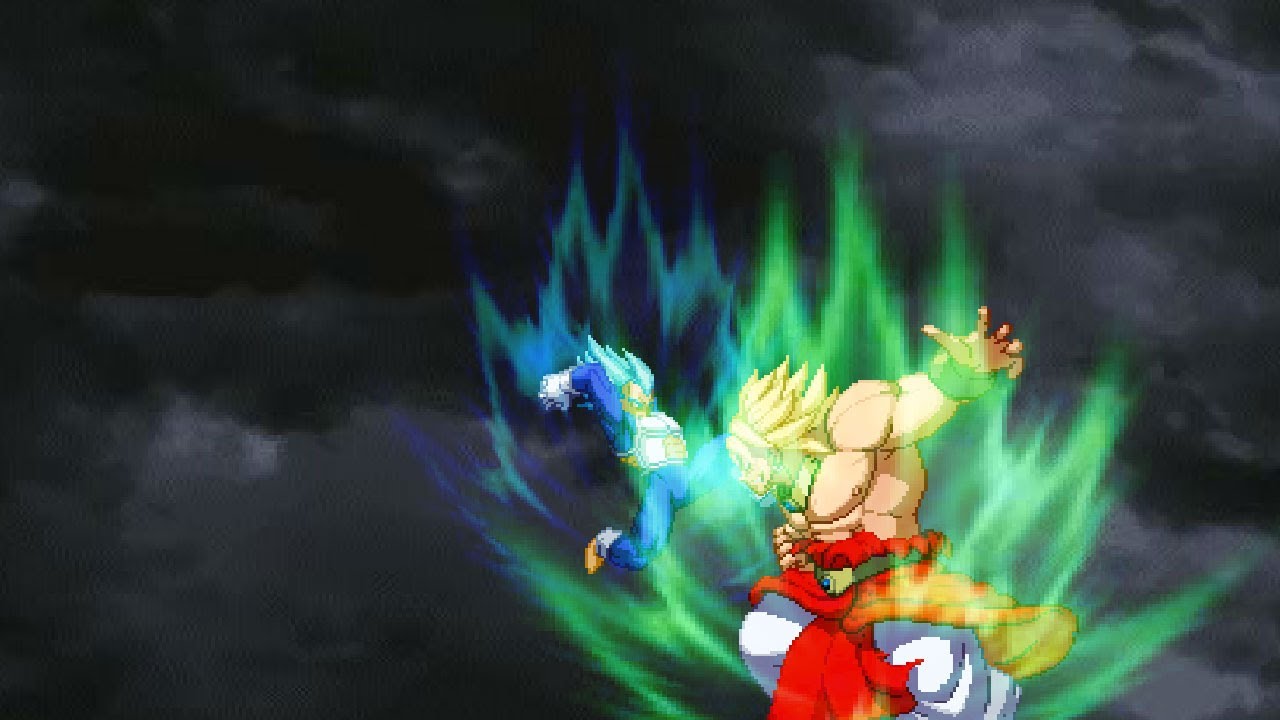 Vegeta vs Broly - [Sprite Animation]