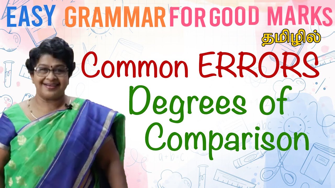 Common ERRORS in Degrees of Comparison | PART 3 | English Grammar in TAMIL | EGGM