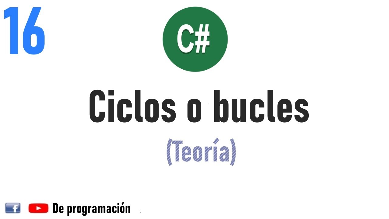 16. Aprende C# desde 0: Ciclos o Bucles (Teoría) || Ciclo for