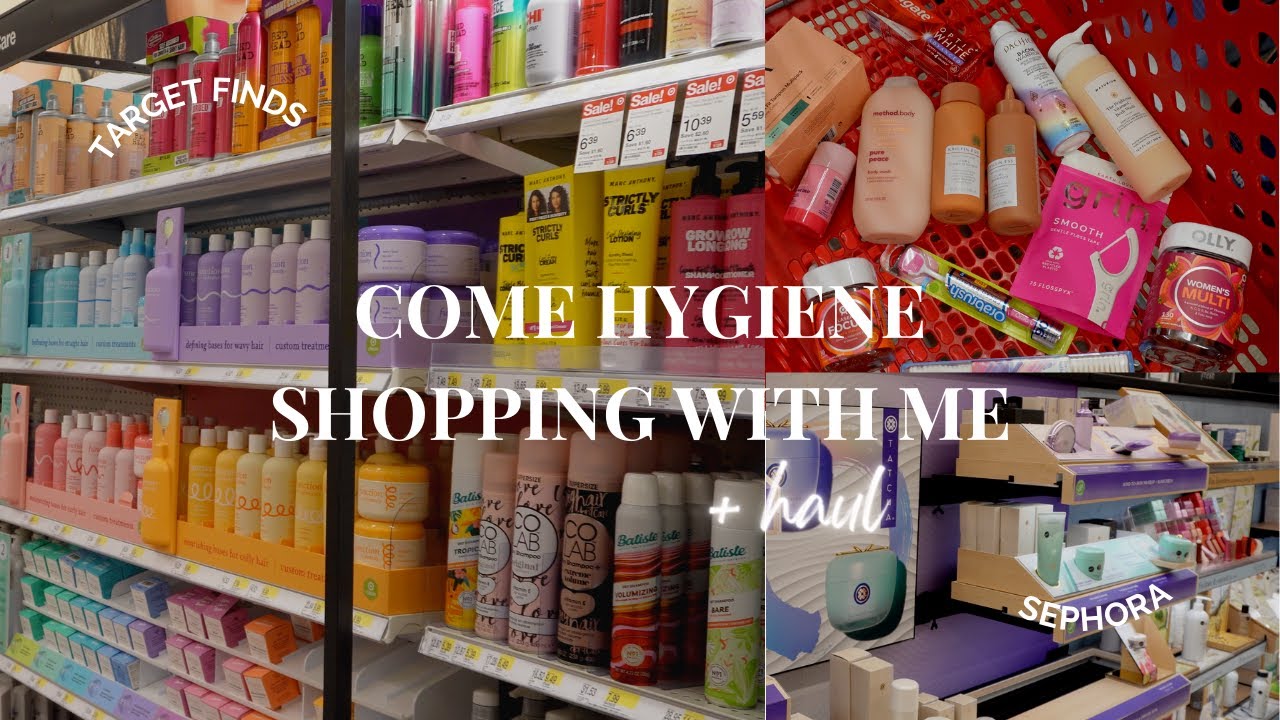 COME HYGIENE SHOPPING WITH ME! TARGET FINDS + SEPHORA + HAUL | SHOPPING VLOG
