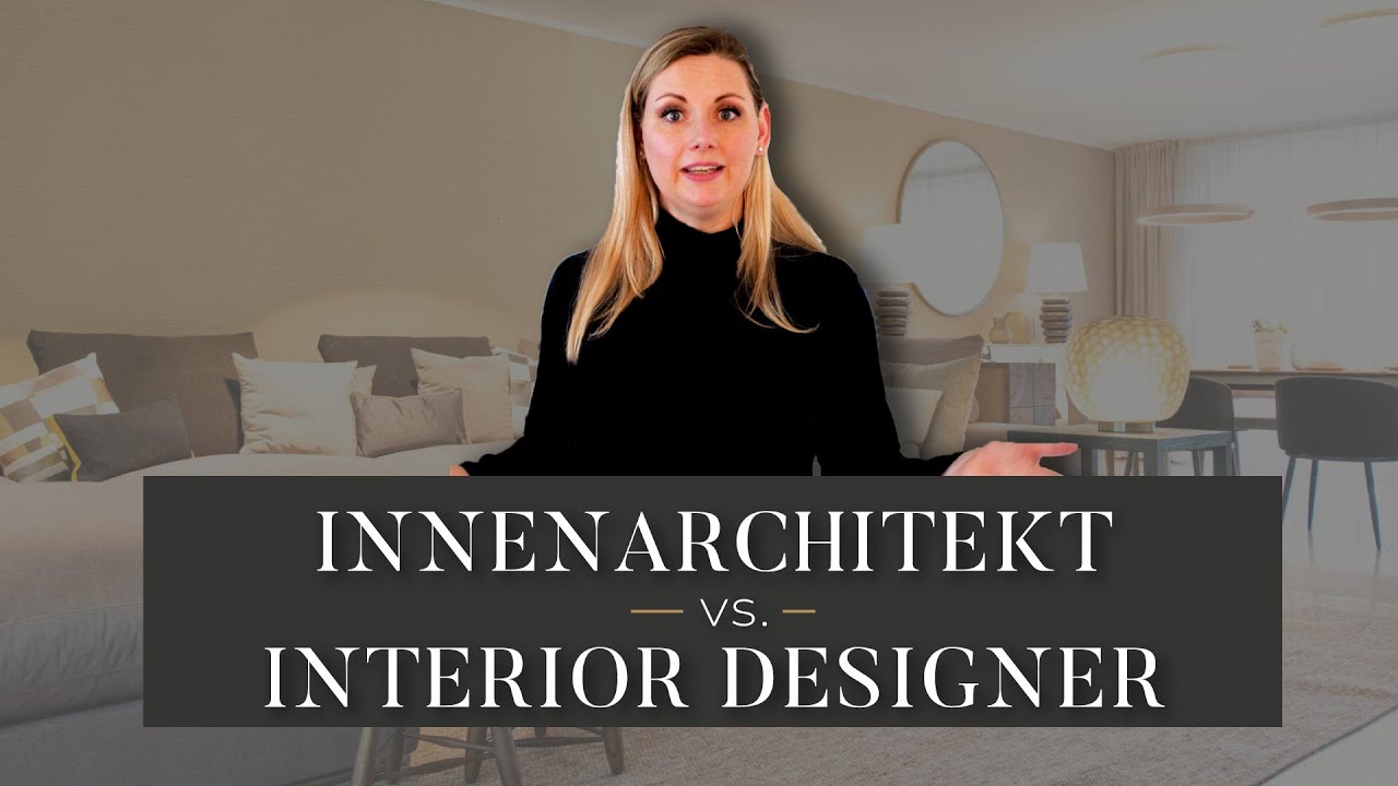 Innenarchitektur VS. Interior Design | Wie werde ich & was ist der Unterschied?!🤔