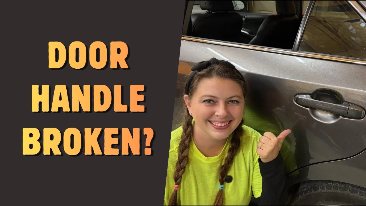 Toyota Camry Broken Door Handle Replacement