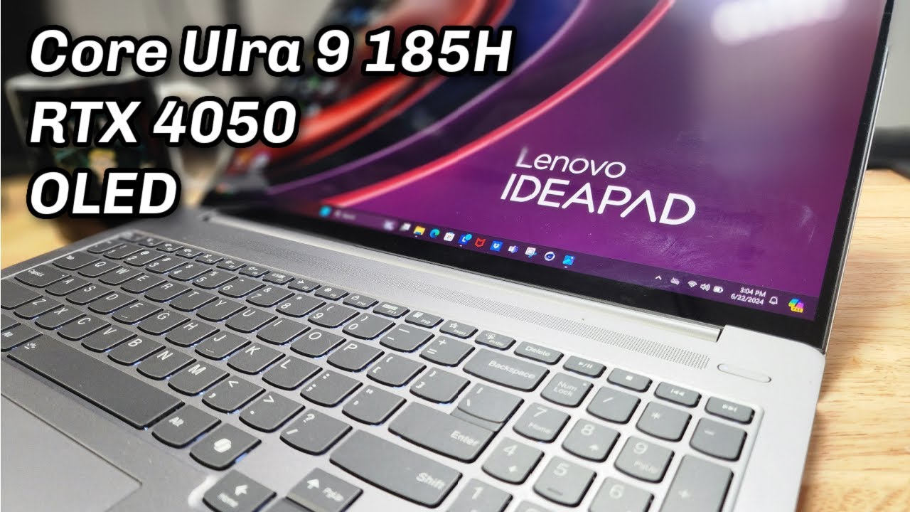2024 Lenovo IdeaPad Pro 5i Review - Core Ultra 9 185H + RTX 4050 benchmarks