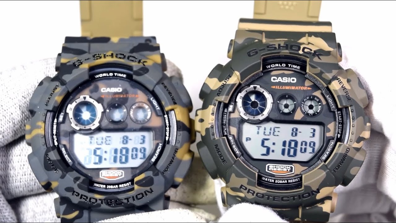 Cómo Identificar el Original del G-Shock GD120CM Camuflado: Comparativa Completa