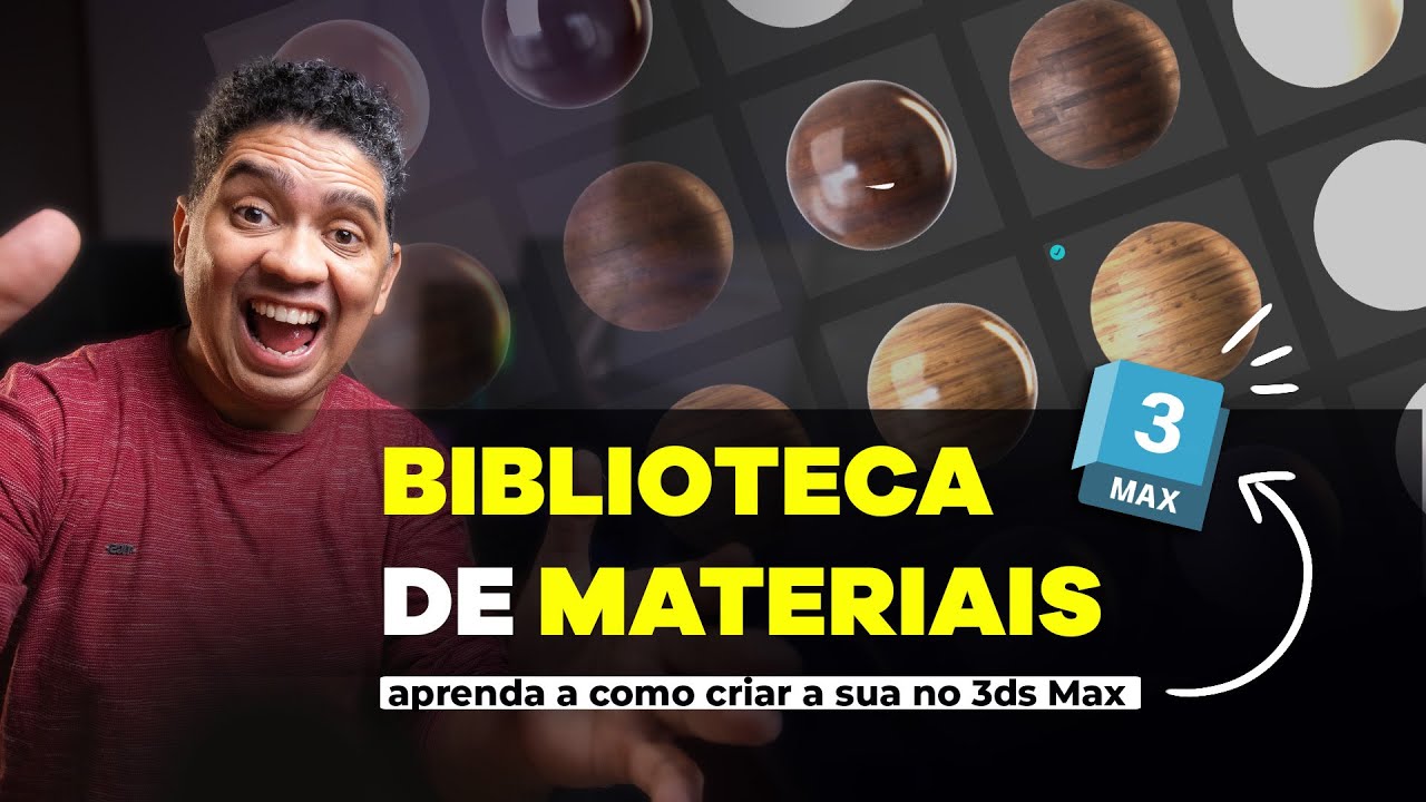 Como criar uma biblioteca de materiais no 3ds Max para Vray ou Corona