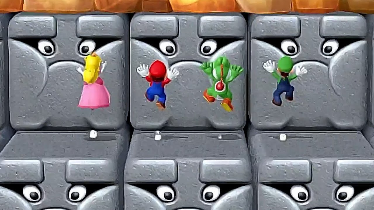 [4K] Can Peach Survive These Minigames? - Mario Party 10
