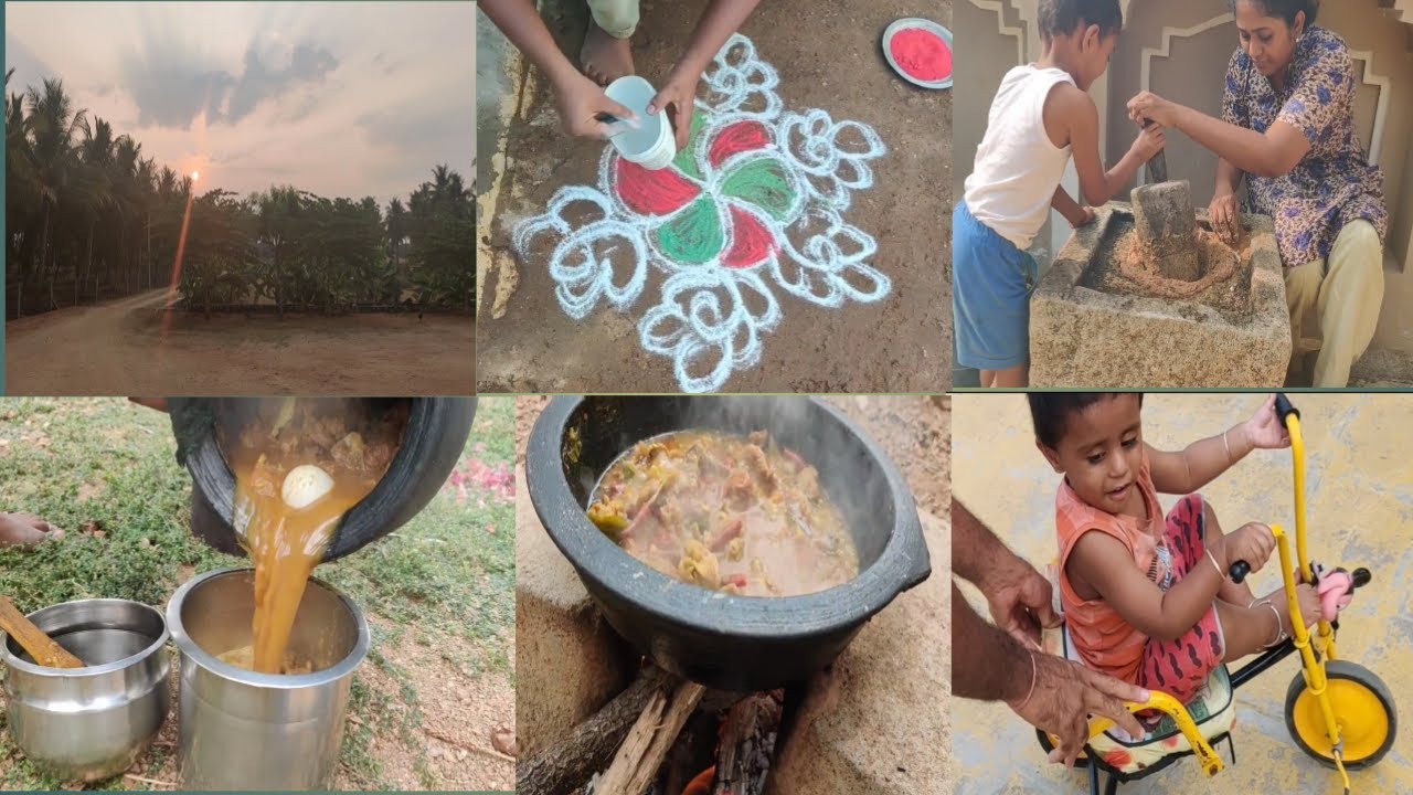 எனக்கு ஞாயிற்றுகிழமைனா வேலைகள் இப்படிதான் இருக்கும் || வெளியே வைத்து சமைக்க போறேன் || Nonveg Recipes