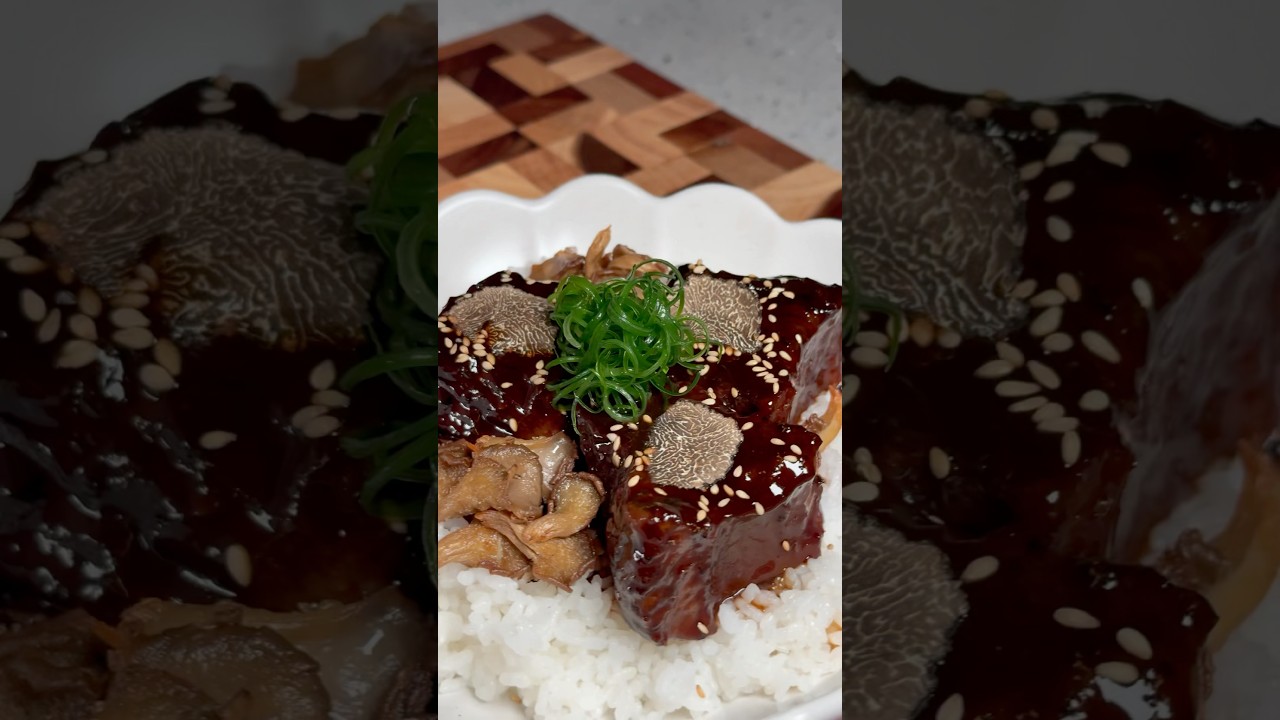 Soy-braised Short Ribs 😍🔥 #shorts