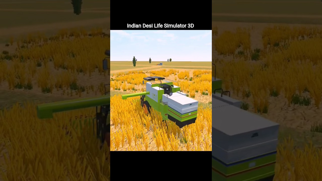 New Farming Update 🥳 Indian Desi Life Simulator 3D #tractorgame #indiantractor3d #shortfeed