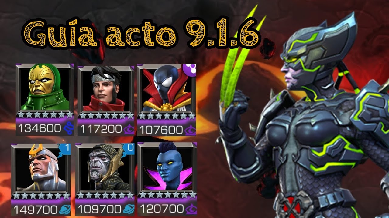 ACTO 9.1.6 BOSS OROCHI X23 | GUIA FACIL NODO PLAGA Y CAMPEONES A UTILIZAR