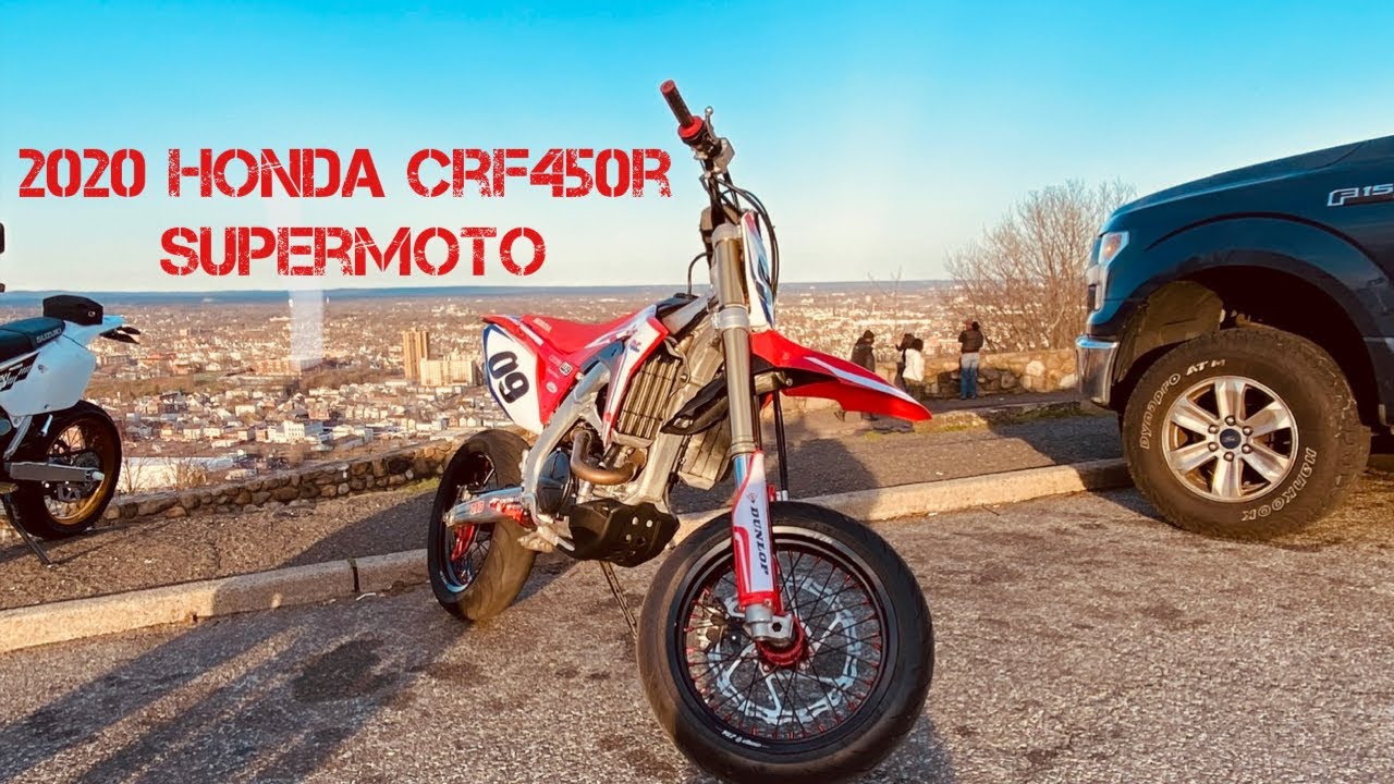 2020 Honda CRF450r Supermoto