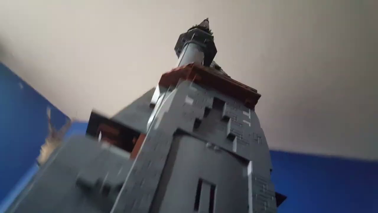 Lego Бэтмен 1989, Готэмский собор, самодельная модель, часть 10