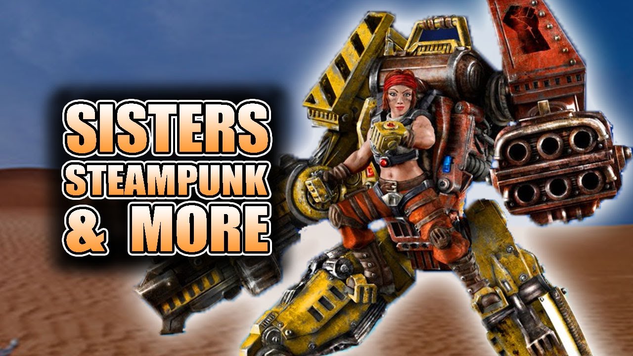 Steampunk Female Miniatures: Raging Heroes Unboxing & Build!