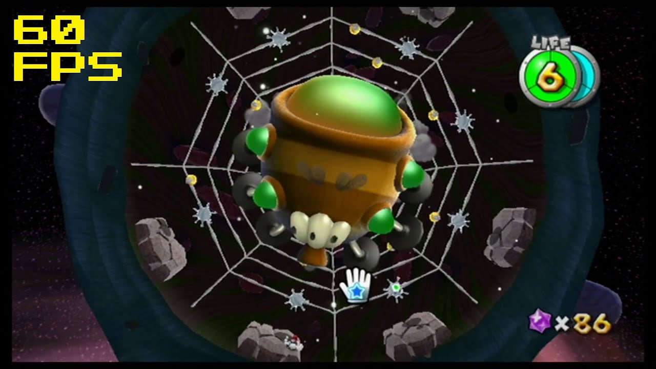 20. [60 FPS] Tarantox's Tangled Web - Space Junk Galaxy - Super Mario Galaxy