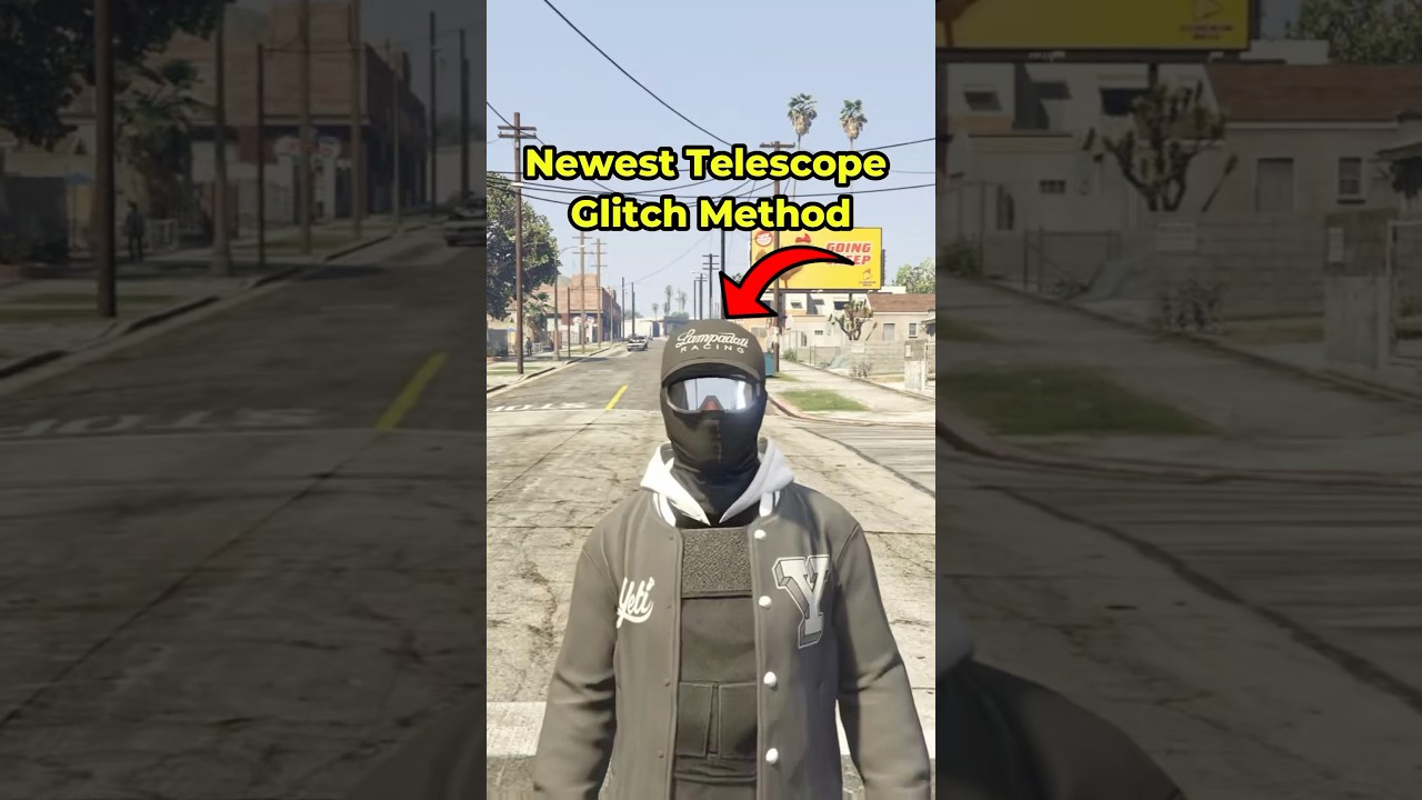 Newest Telescope Glitch Guide in GTA5 | Working#shorts #gta