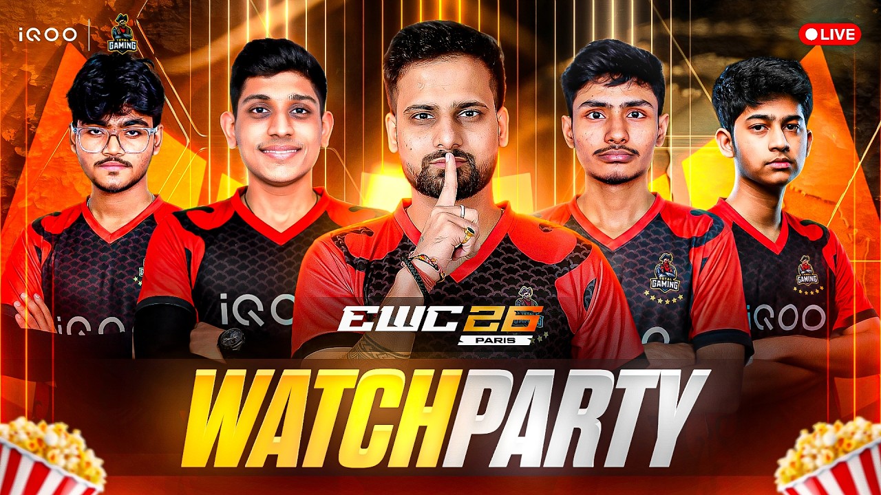 EWC WATCHPARTY DAY - 1 WITH TG FOZYAJAY I TOTAL GAMING ESPORTS I #freefiremax #totalgamingesports