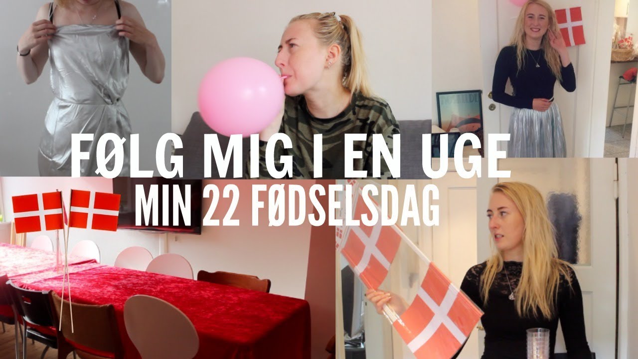 FORBEREDELSER TIL MIN FØDSELSDAG