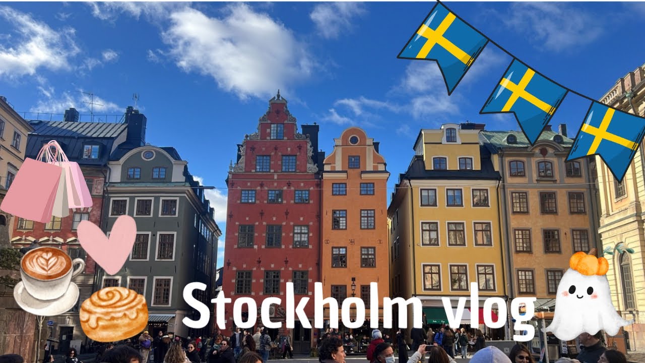 WEEKEND naar Stockholm 📷💕| Zweden dagboek #2 🇸🇪