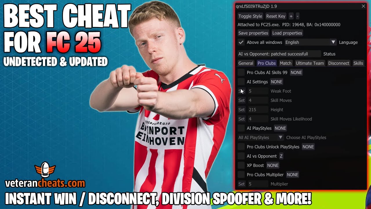 Cheap FC 25 Cheat/Hack - Only 34.99$ - Division Spoofer, Instant Win/Disconnect