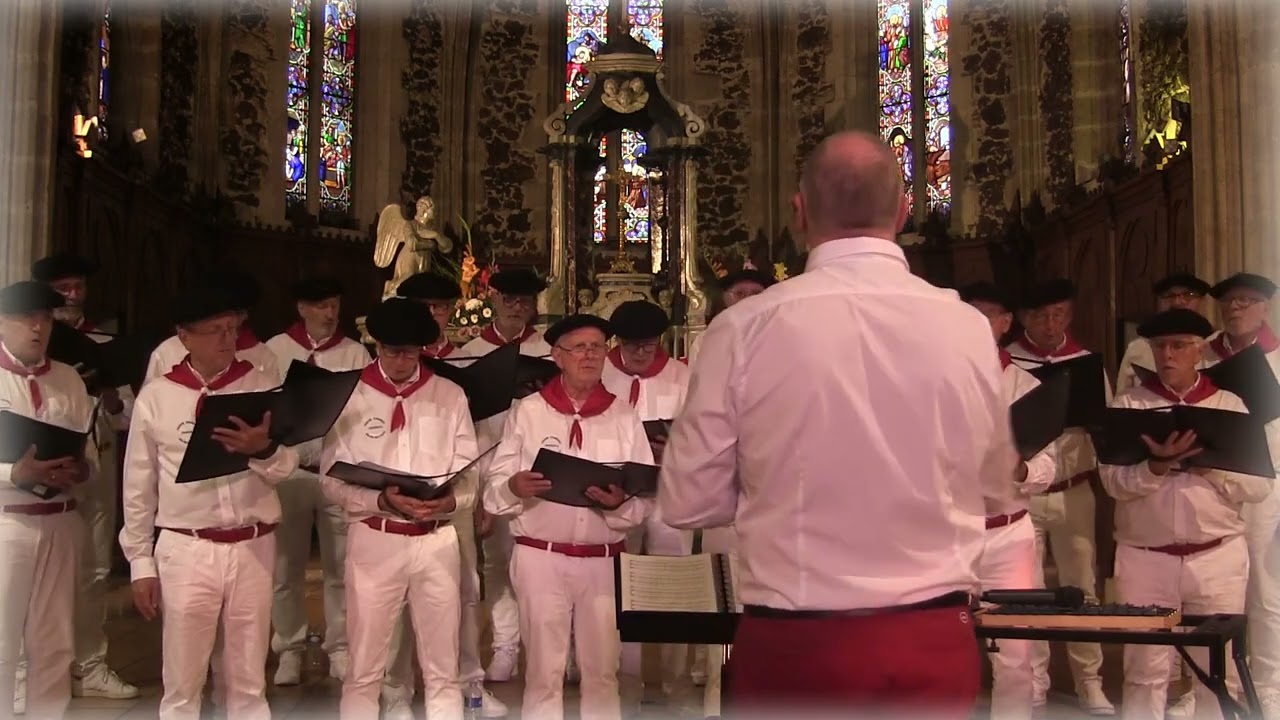 MON DIEU QUE J'EN SUIS À MON AISE- Biscarrosse 13 juillet 2024 - Choeur d'hommes ADISHATZ