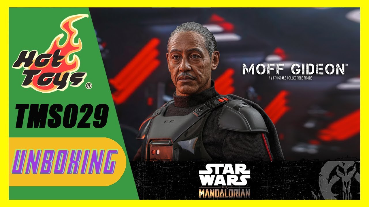Hot Toys Moff Gideon The Mandalorian Unboxing ESPAÑOL