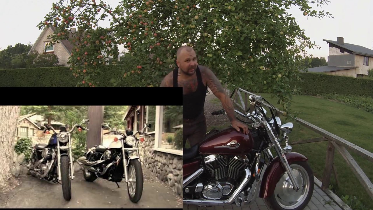 HONDA VT 1100 SHADOW apžvalga (MOTO GURIS)