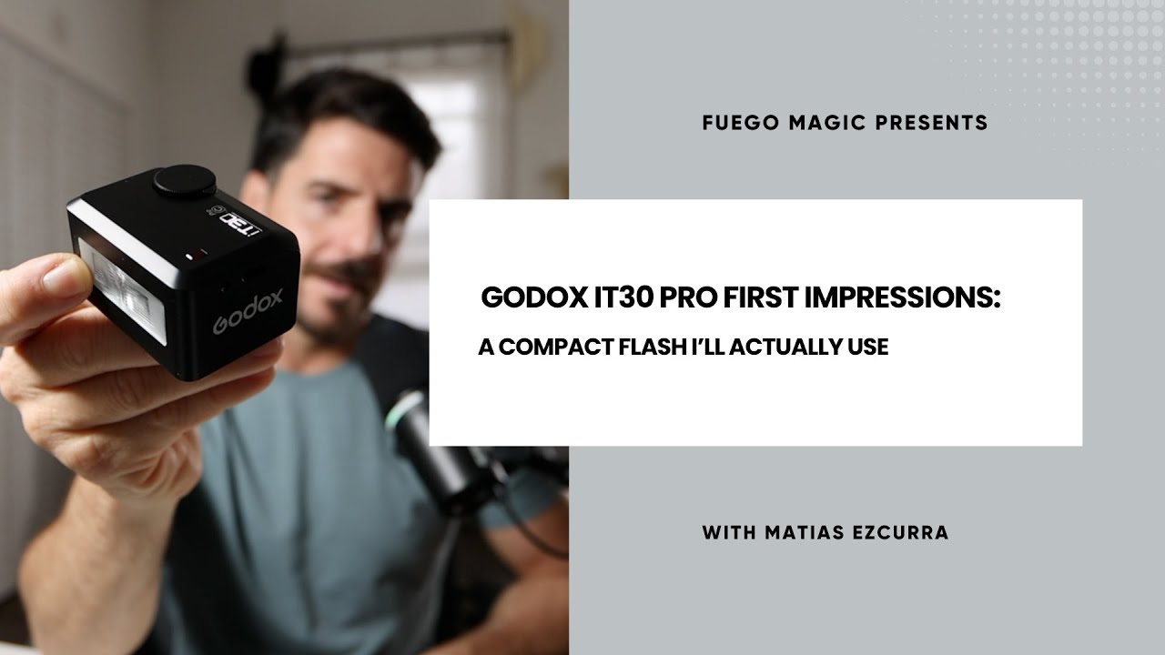 Первые впечатления от Godox iT30 Pro | Легкая вспышка, которую я действительно буду брать на свадьбы