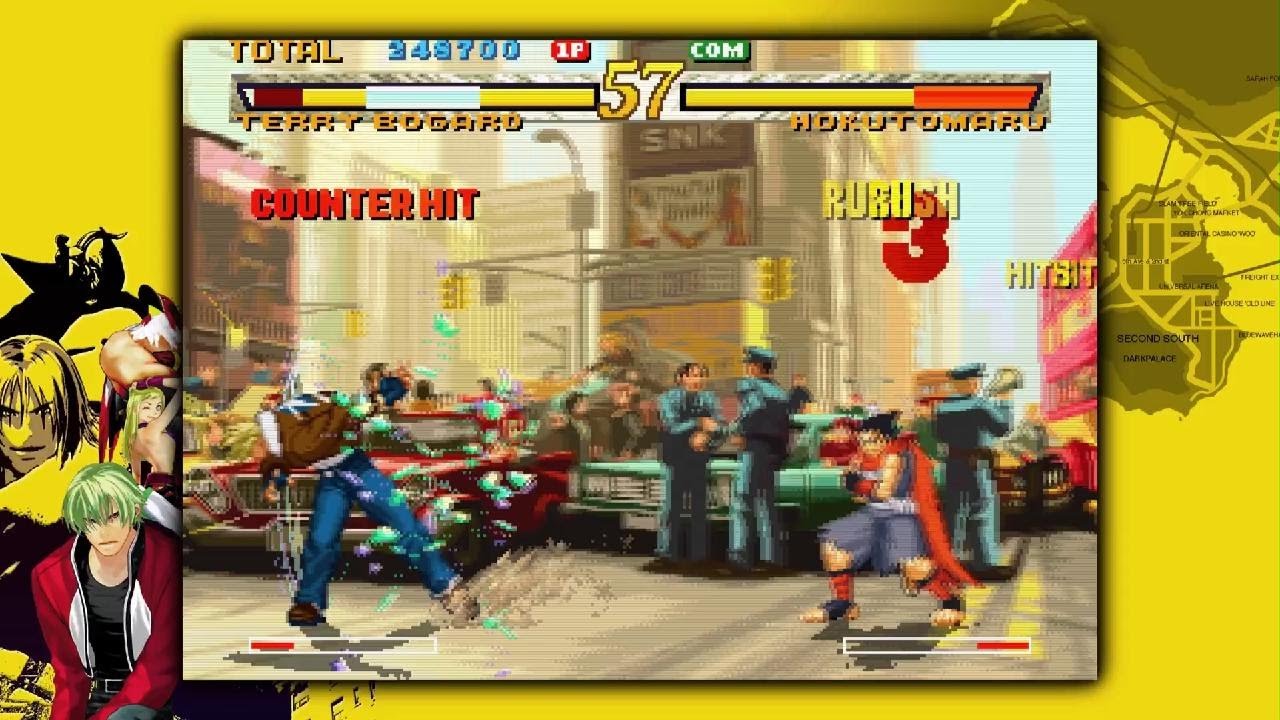 GAROU: MARK OF THE Wolves_storyline Terry Bogard