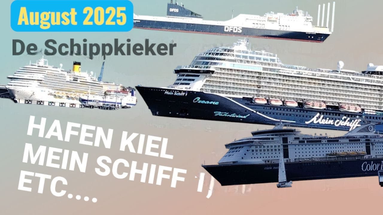 TUI MEIN SCHIFF 1; pORT OF kIEL