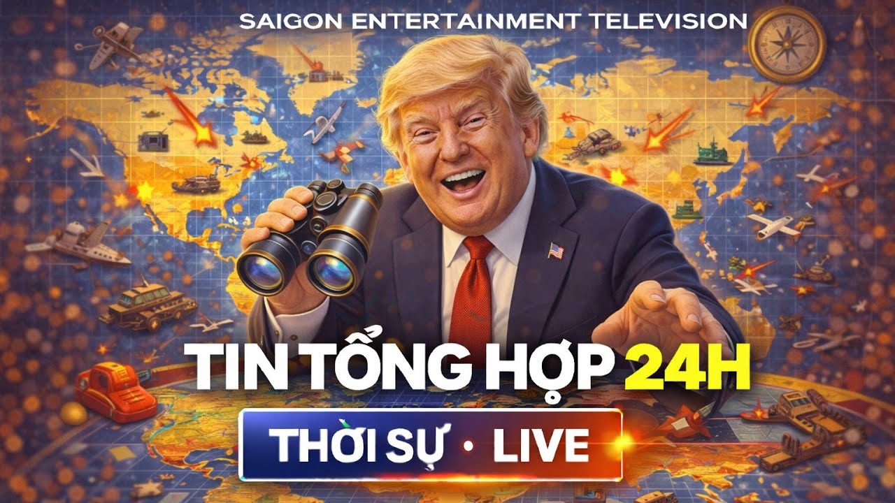 TRỰC TIẾP | TIN NÓNG 24H – TOÀN CẢNH THỜI SỰ QUỐC TẾ - 
