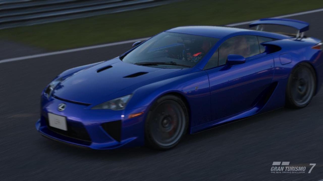 グランツーリスモ 7よりスパを走るLFA🏁🚗🎮🏆