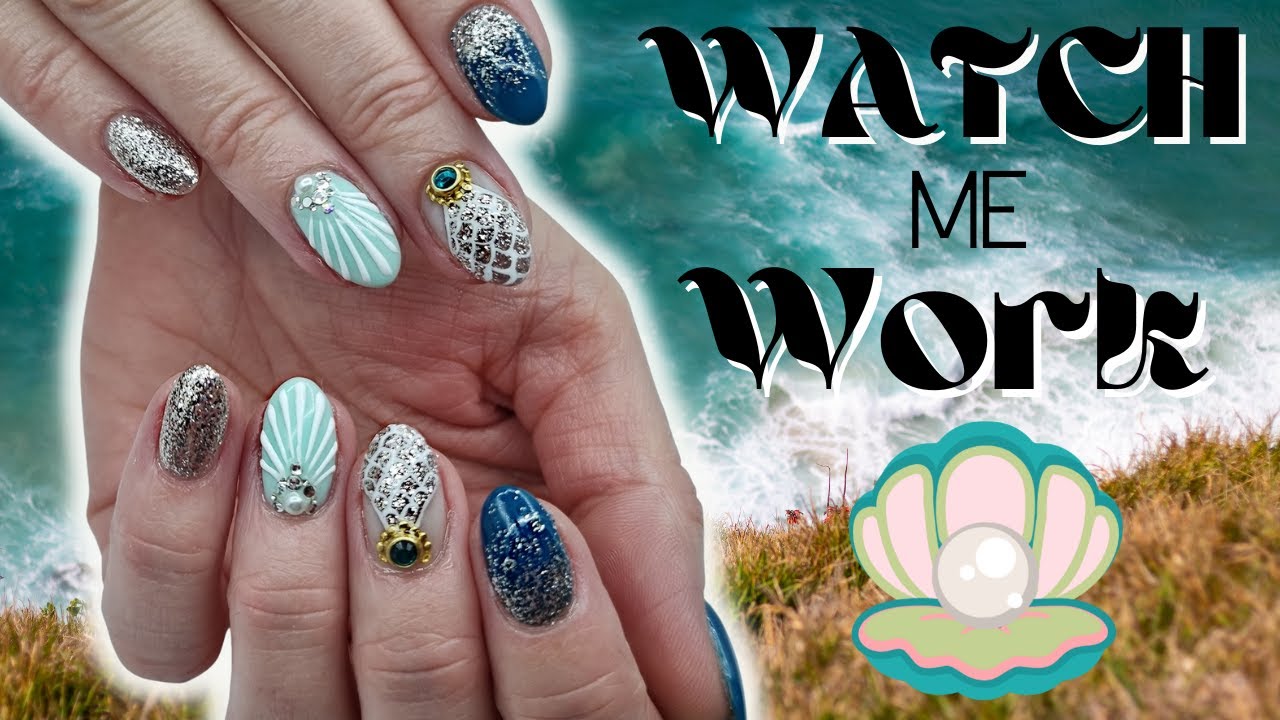 Mermaid Nails | Watch Me Work