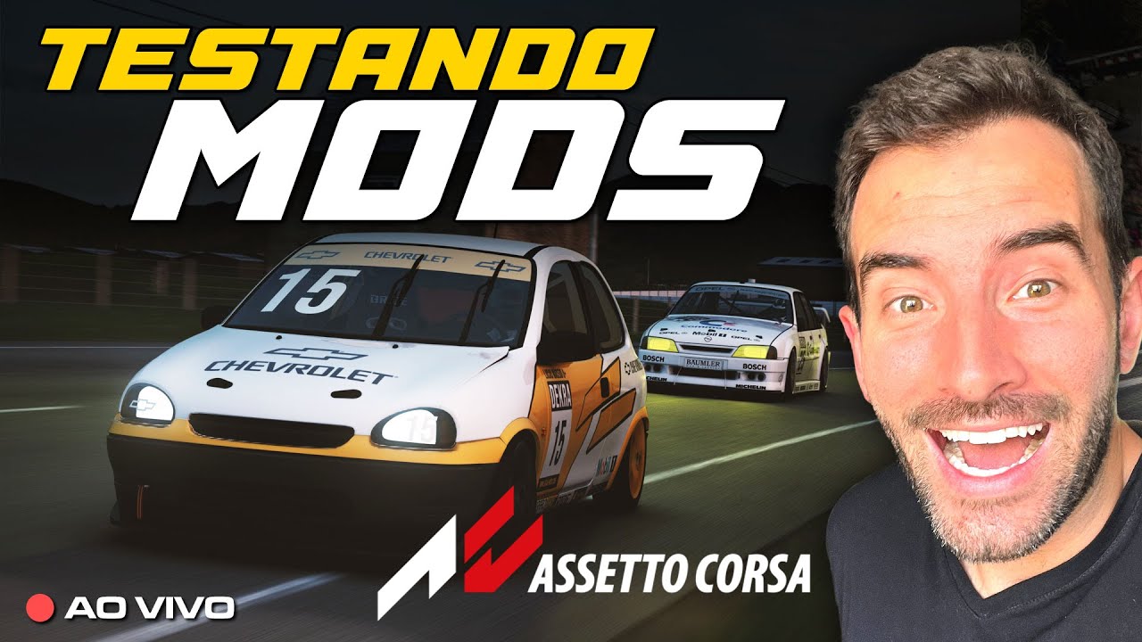 Testando MODS no Assetto Corsa! #vitorgenz