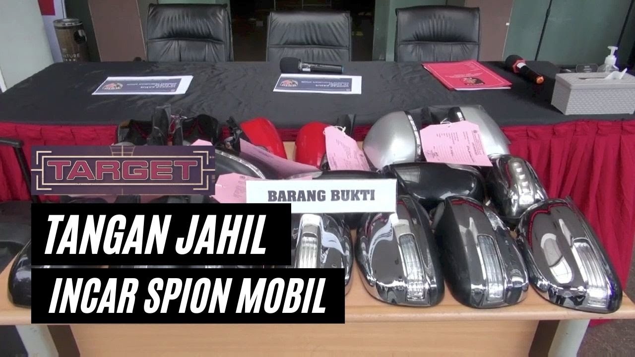 Tangan Jahil Incar Spion Mobil | TARGET