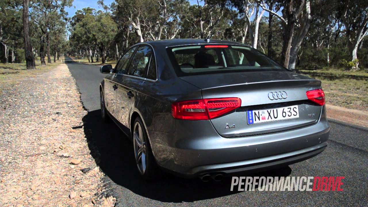 2013 Audi A4 1.8 TFSI Sport Edition engine sound and 0-100km/h