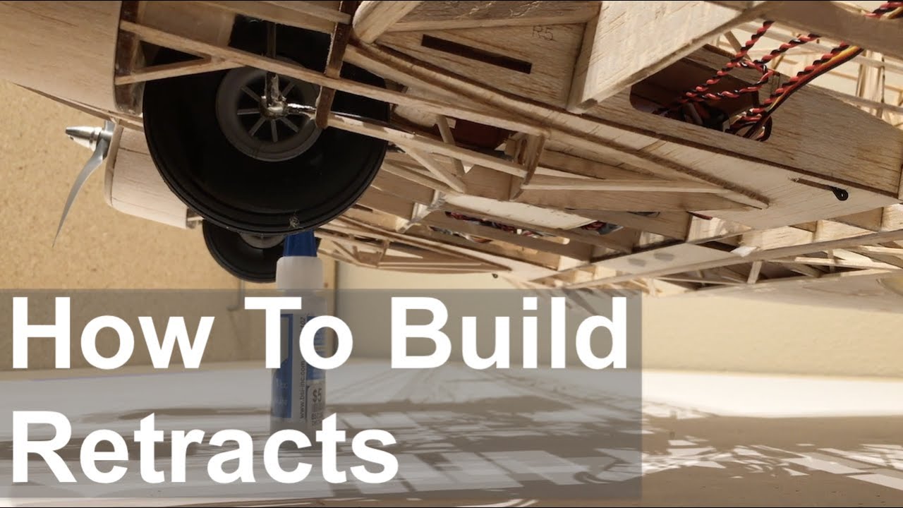 How to Build Custom Retracts - DC3 RC Airplane