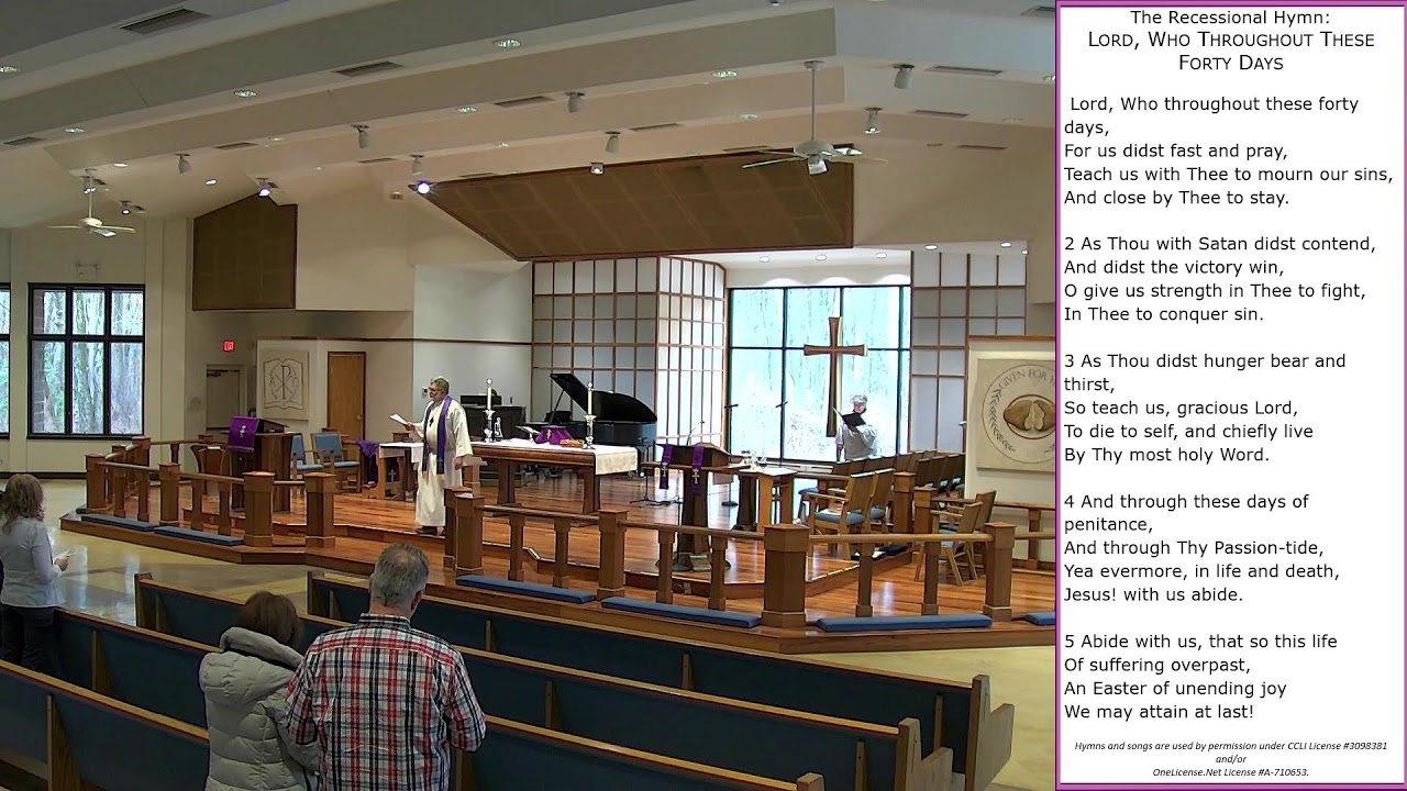 The First Sunday in Lent, February 22, 2026