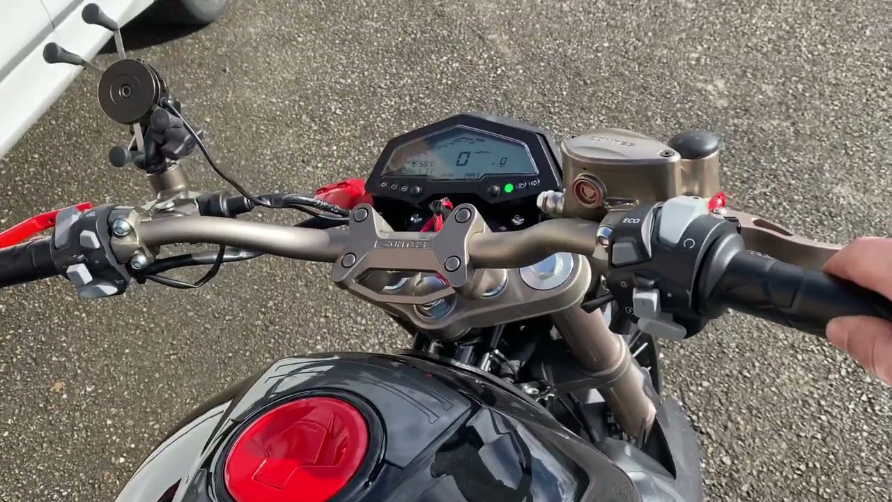 Nuevo escape Para mi Zontes G1  sound 😎