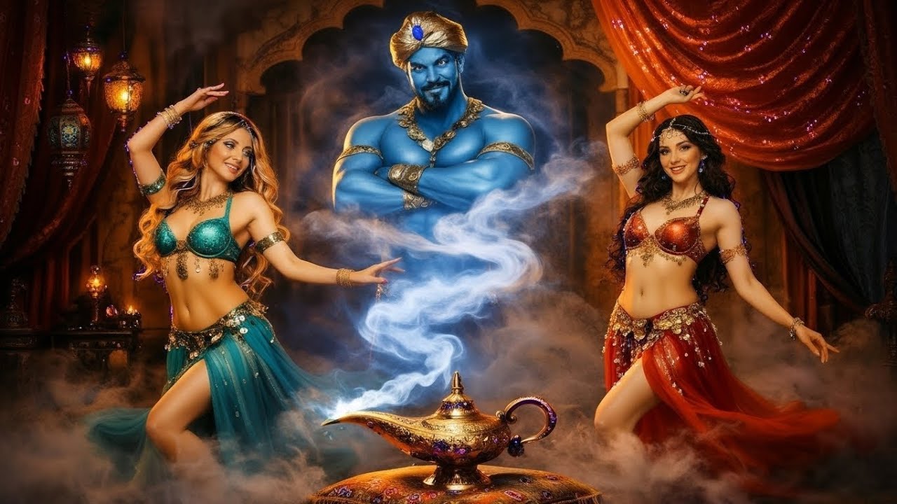 “Genie’s Wishes — Belly Dance of Eastern Desires” | #easternrhythmrays