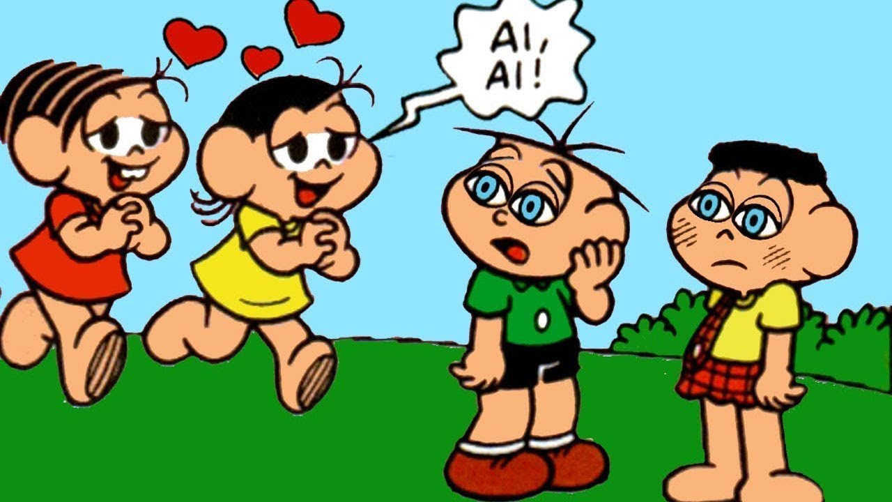 CEBOLINHA E CASCÃO TEM OLHOS AZUIS - GIBITUBE