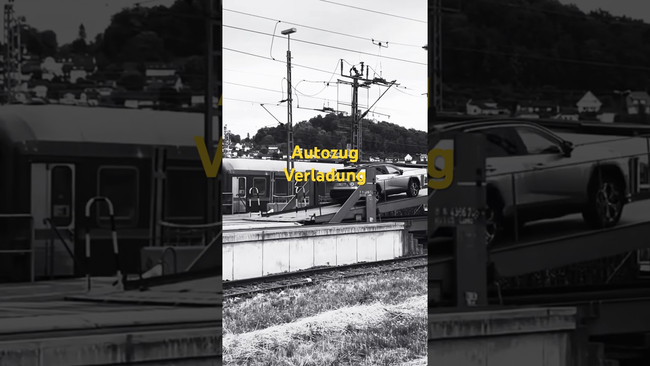 Autozug Verladung 