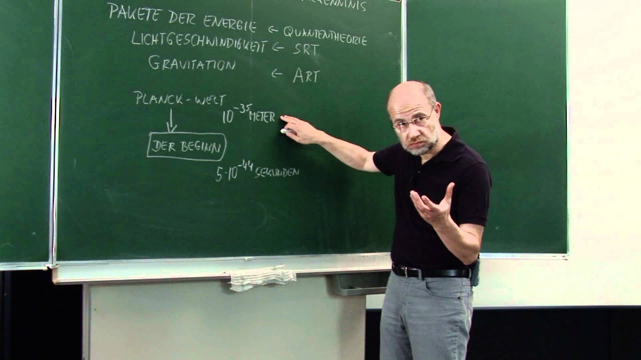 Lesch: Grenzen der physikalischen Erkenntnis - Planck Welt