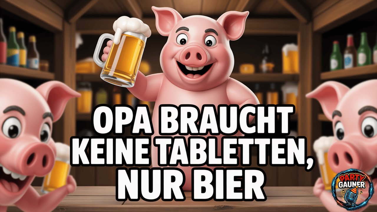 Opa braucht keine Tabletten, nur Bier – so lebt er | Party Schlager